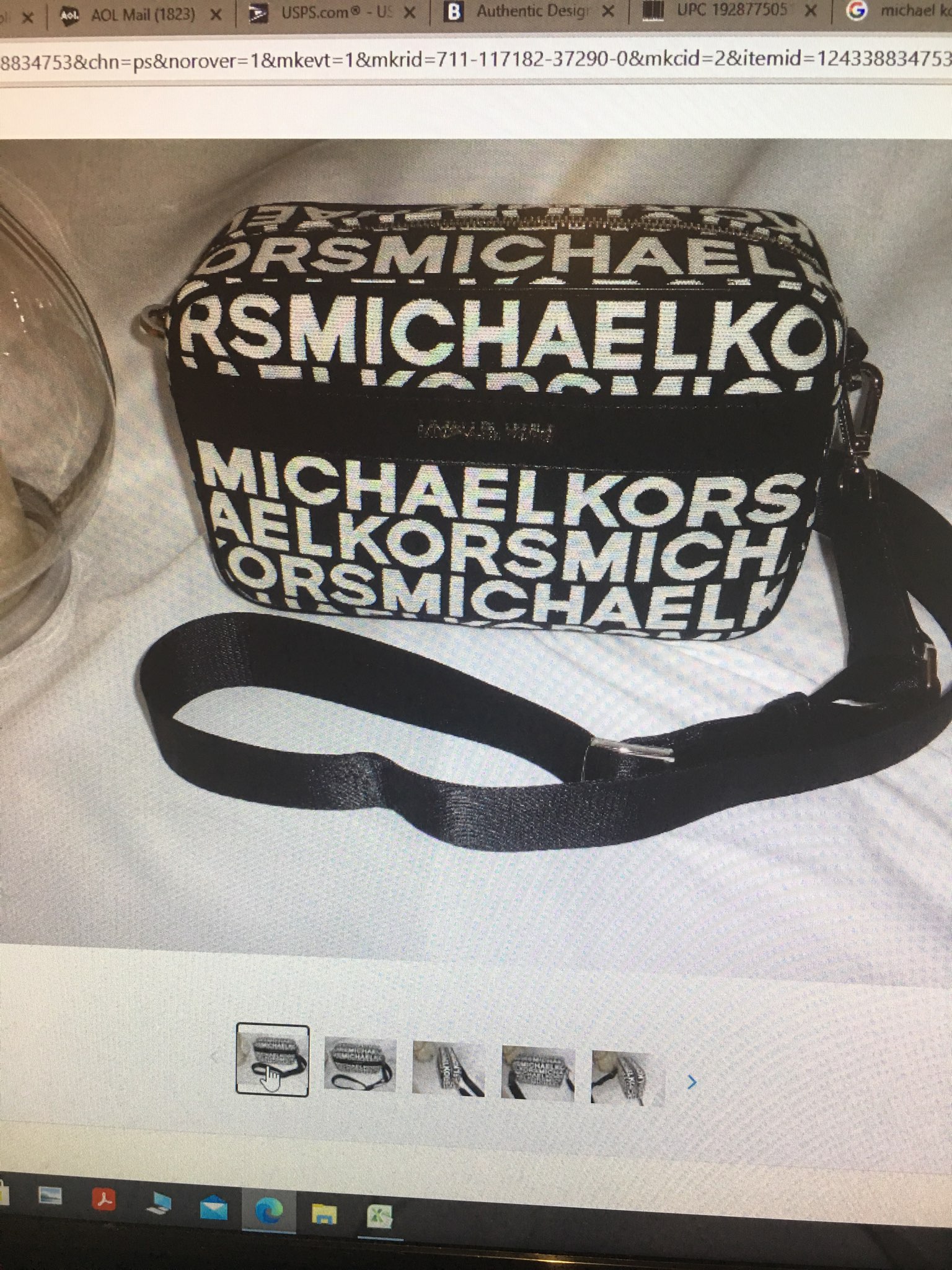 Michael Kors Kenly Small Camera Xbody Black